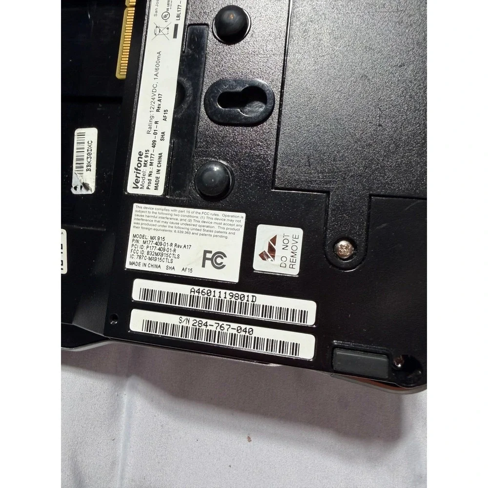 Verifone mx 915